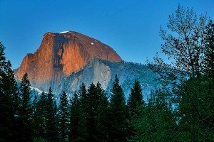 Rising nearly 5,000 feet above Yosemite Valley and 8,800 feet above sea level, Half Dome is a Yosemite icon and a great challenge to many hikers.